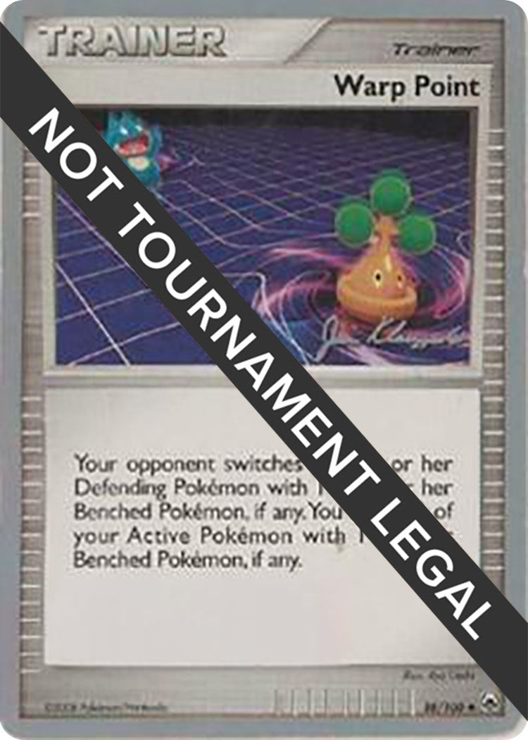 Image for Warp Point - 2008 (Jason Klaczynski) (88/100) (World Championship Decks) - Pokemon
