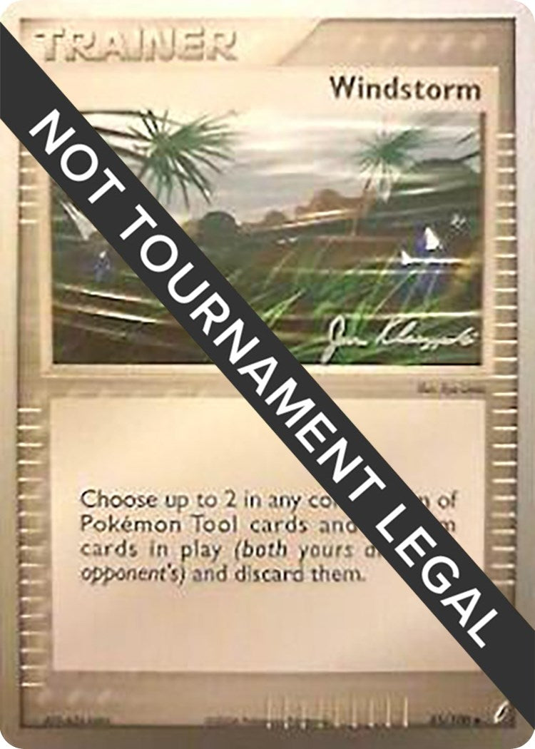 Image for Windstorm - 2008 (Jason Klaczynski) (85/100) (World Championship Decks) - Pokemon