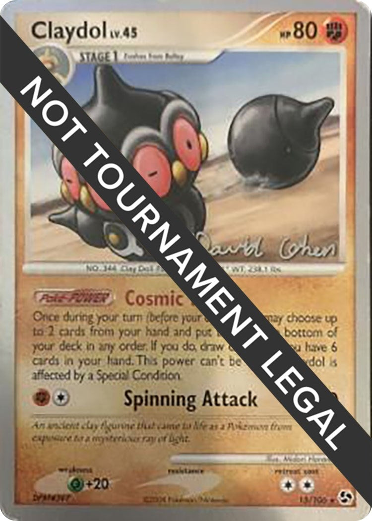 Image for Claydol - 2009 (David Cohen) (15/106) (World Championship Decks) - Pokemon