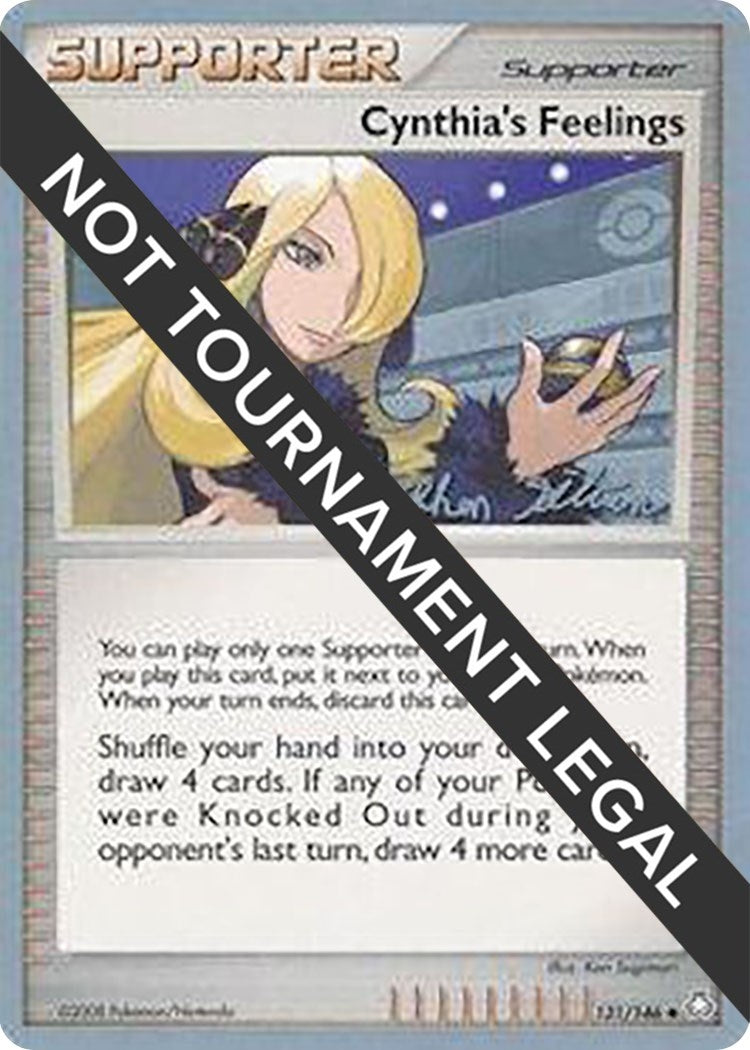 Image for Cynthia's Feelings - 2009 (Stephen Silvestro) (131/146) (World Championship Decks) - Pokemon