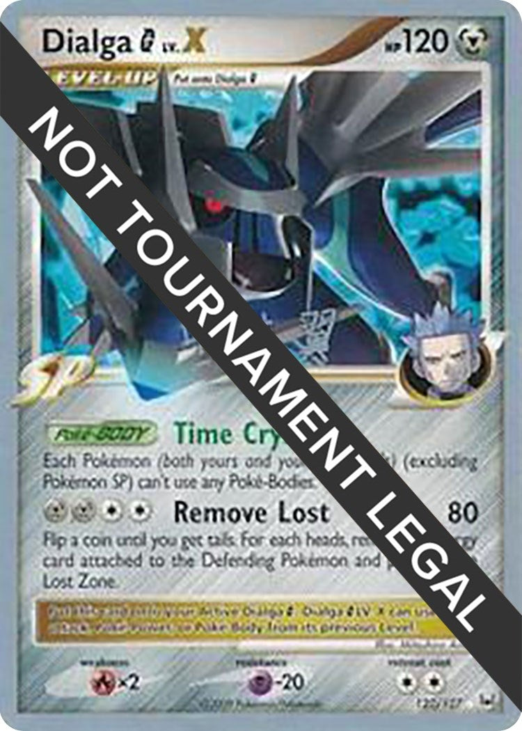 Image for Dialga G LV.X - 2009 (Tsubasa Nakamura) (122/127) (World Championship Decks) - Pokemon