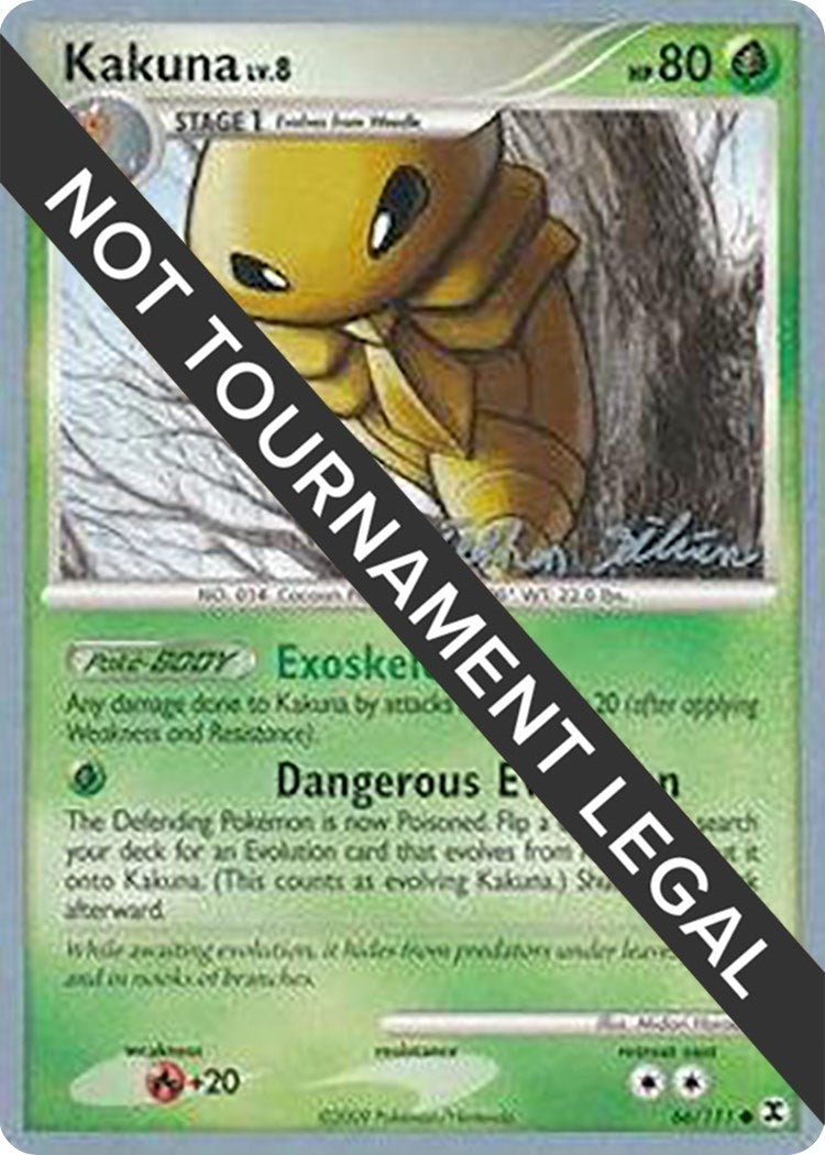 Image for Kakuna - 2009 (Stephen Silvestro) (66/111) (World Championship Decks) - Pokemon