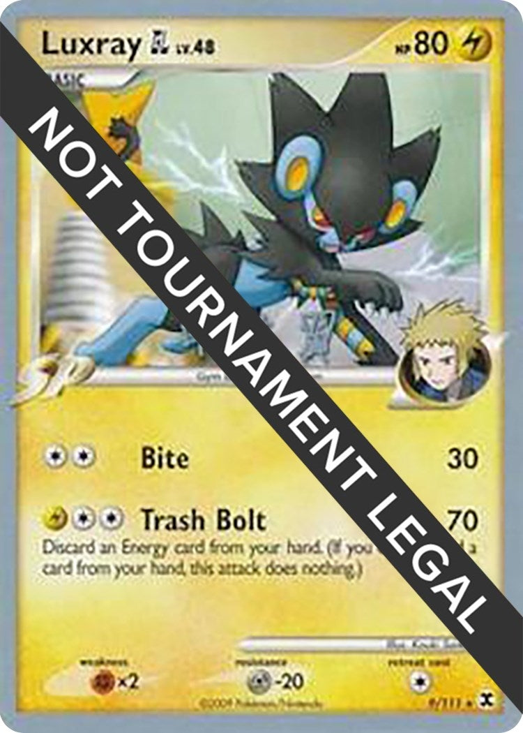 Image for Luxray GL - 2009 (Tsubasa Nakamura) (9/111) (World Championship Decks) - Pokemon