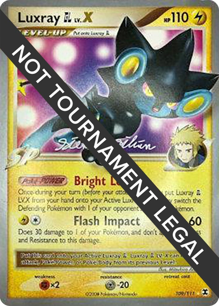 Image for Luxray GL LV.X - 2009 (Stephen Silvestro) (109/111) (World Championship Decks) - Pokemon