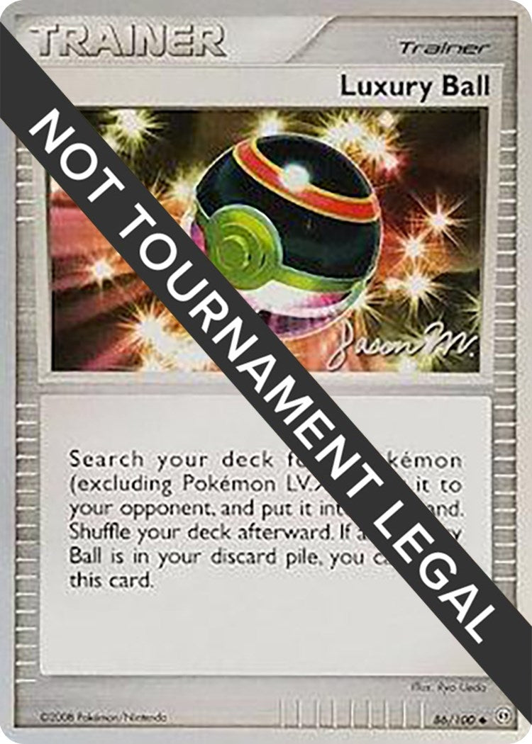 Image for Luxury Ball - 2009 (Jason Martinez) (86/100) (World Championship Decks) - Pokemon