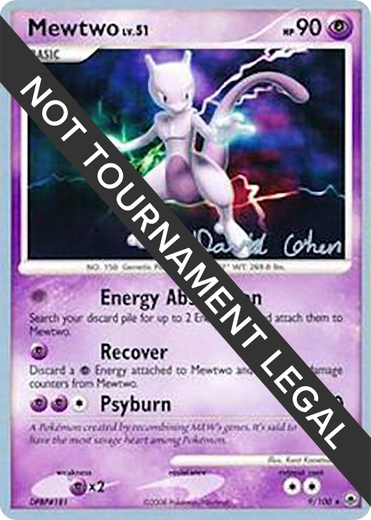 Image for Mewtwo - 2009 (David Cohen) (9/100) (World Championship Decks) - Pokemon