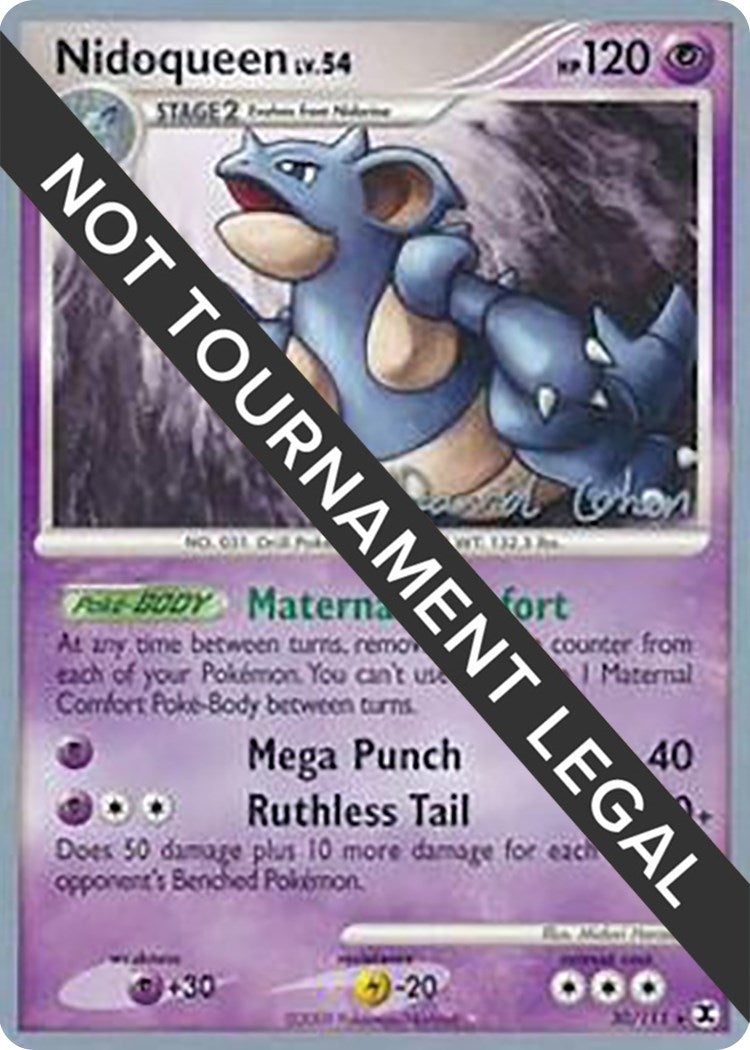 Image for Nidoqueen - 2009 (David Cohen) (30/111) (World Championship Decks) - Pokemon