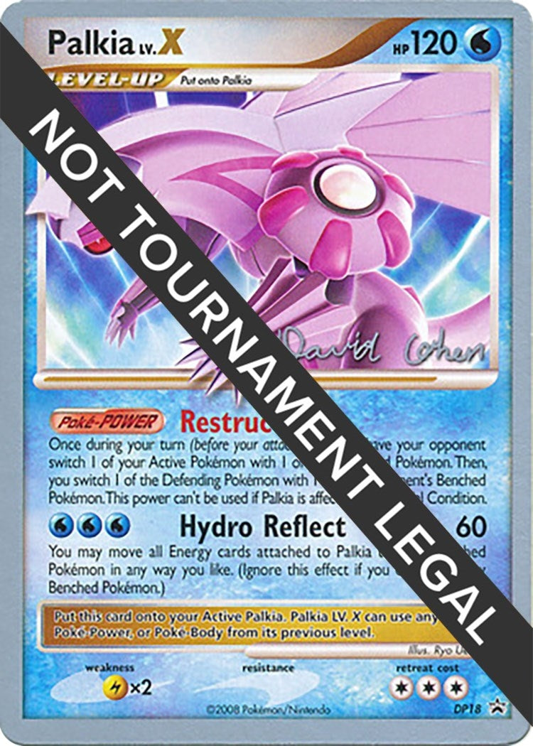 Image for Palkia LV.X - 2009 (David Cohen) (DP18) (World Championship Decks) - Pokemon