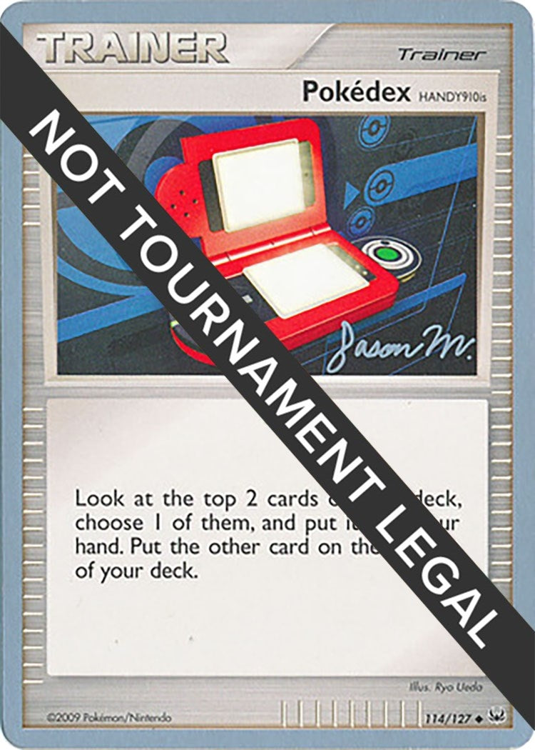 Image for Pokedex (HANDY910is) - 2009 (Jason Martinez) (114/127) (World Championship Decks) - Pokemon