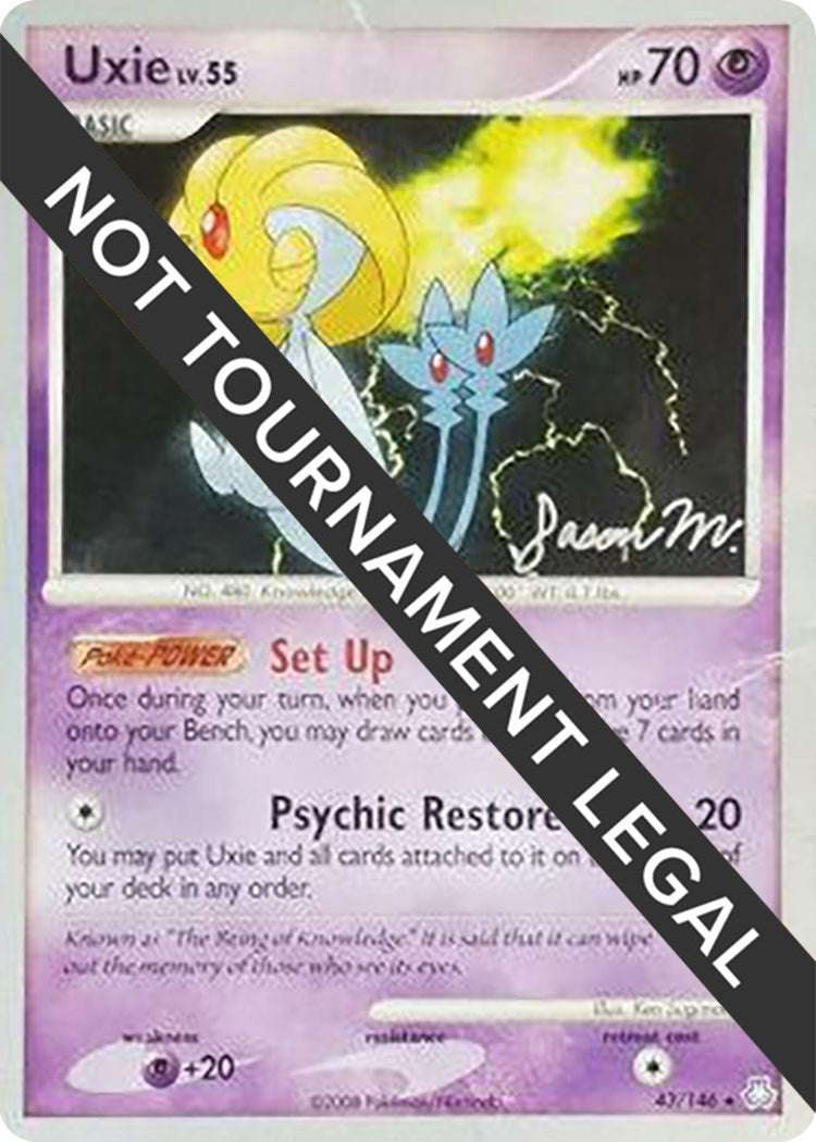 Image for Uxie - 2009 (Jason Martinez) (43/146) (World Championship Decks) - Pokemon