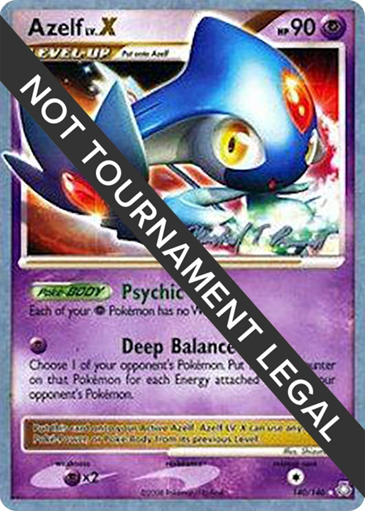 Image for Azelf LV.X - 2010 (Michael Pramawat) (140/146) (World Championship Decks) - Pokemon