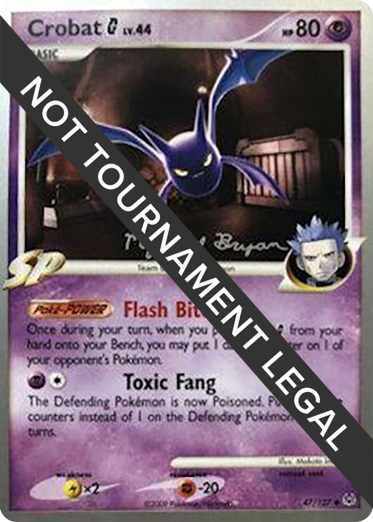 Image for Crobat G - 2010 (Mychael Bryan) (47/127) (World Championship Decks) - Pokemon