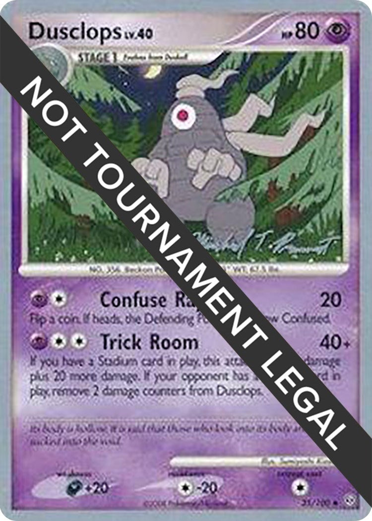 Image for Dusclops - 2010 (Michael Pramawat) (35/100) (World Championship Decks) - Pokemon