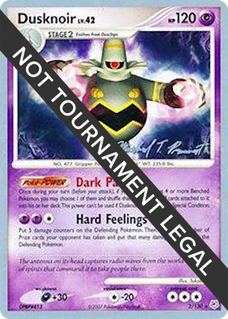 Image for Dusknoir - 2010 (Michael Pramawat) (2/130) (World Championship Decks) - Pokemon