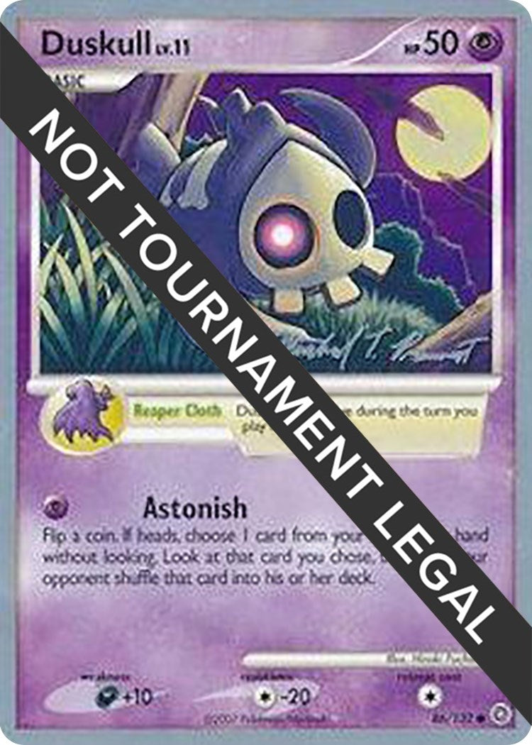 Image for Duskull - 2010 (Michael Pramawat) (86/132) (World Championship Decks) - Pokemon