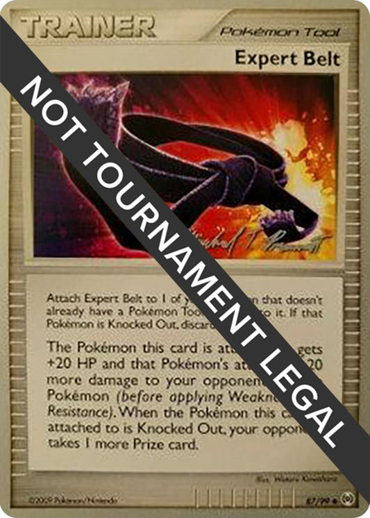 Image for Expert Belt - 2010 (Michael Pramawat) (87/99) (World Championship Decks) - Pokemon