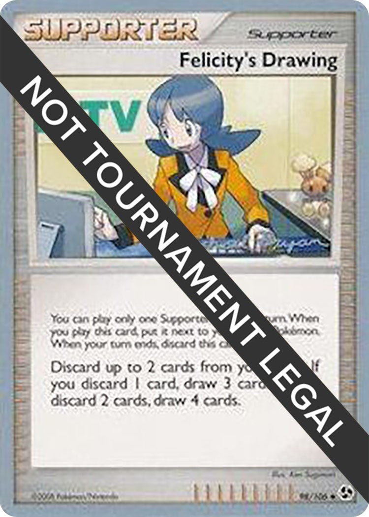 Image for Felicity's Drawing - 2010 (Mychael Bryan) (98/106) (World Championship Decks) - Pokemon