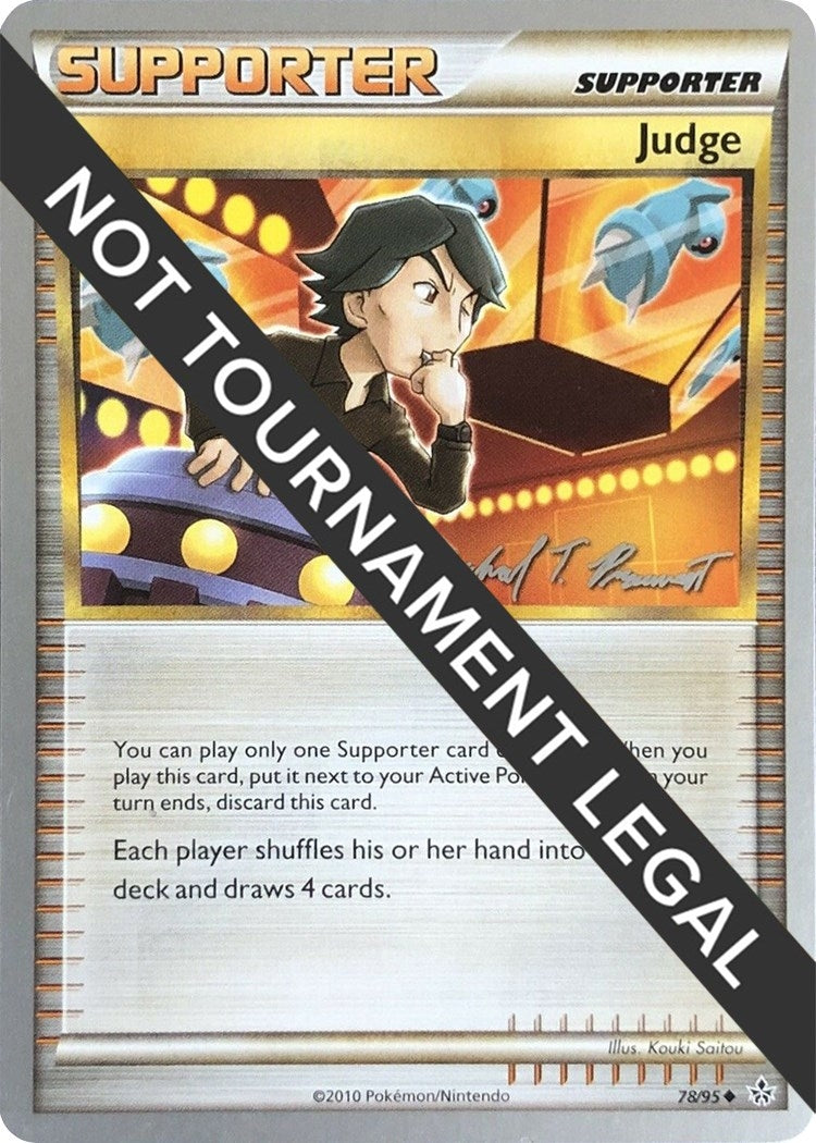 Image for Judge - 2010 (Michael Pramawat) (78/95) (World Championship Decks) - Pokemon