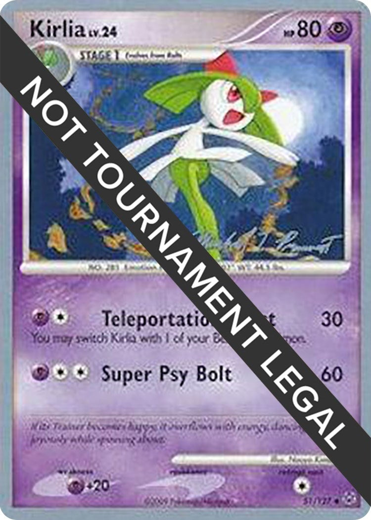 Image for Kirlia - 2010 (Michael Pramawat) (51/127) (World Championship Decks) - Pokemon