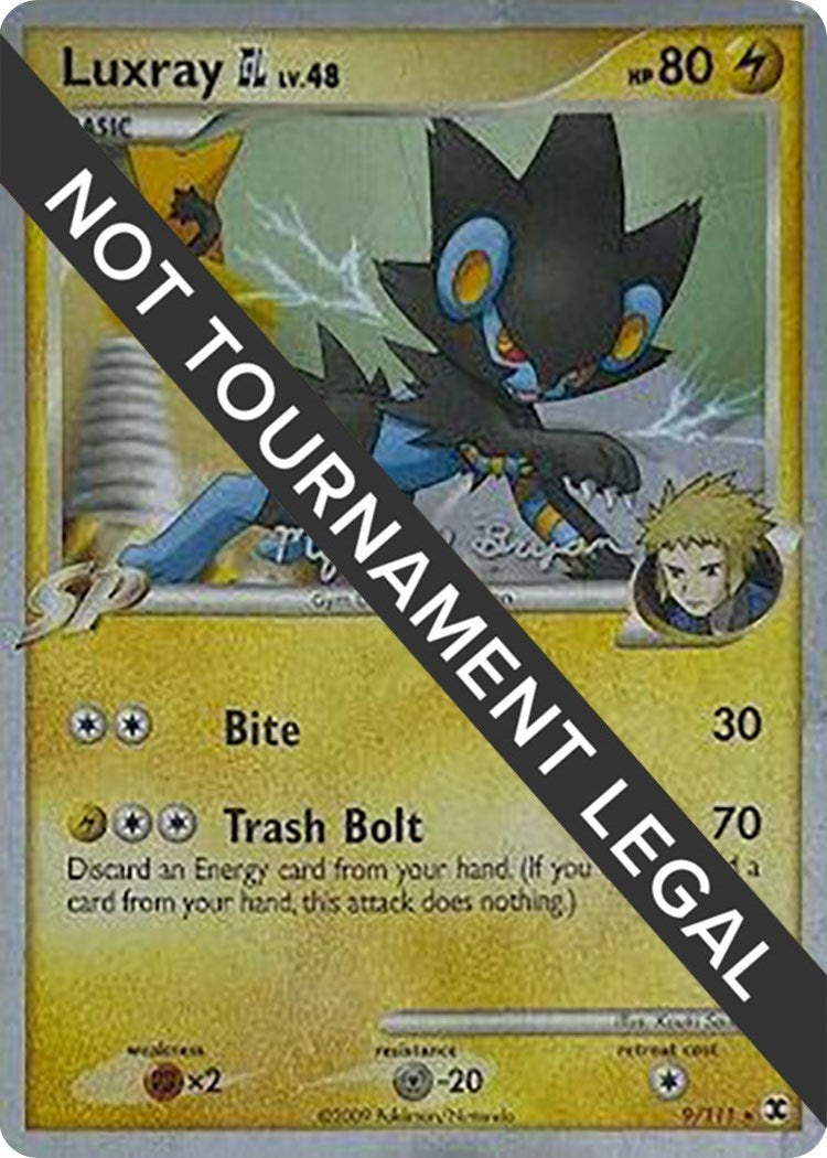 Image for Luxray GL - 2010 (Mychael Bryan) (9/111) (World Championship Decks) - Pokemon