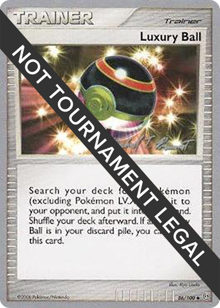 Image for Luxury Ball - 2010 (Michael Pramawat) (86/100) (World Championship Decks) - Pokemon