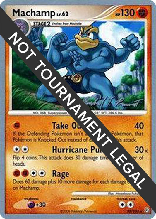 Image for Machamp - 2010 (Michael Pramawat) (20/100) (World Championship Decks) - Pokemon