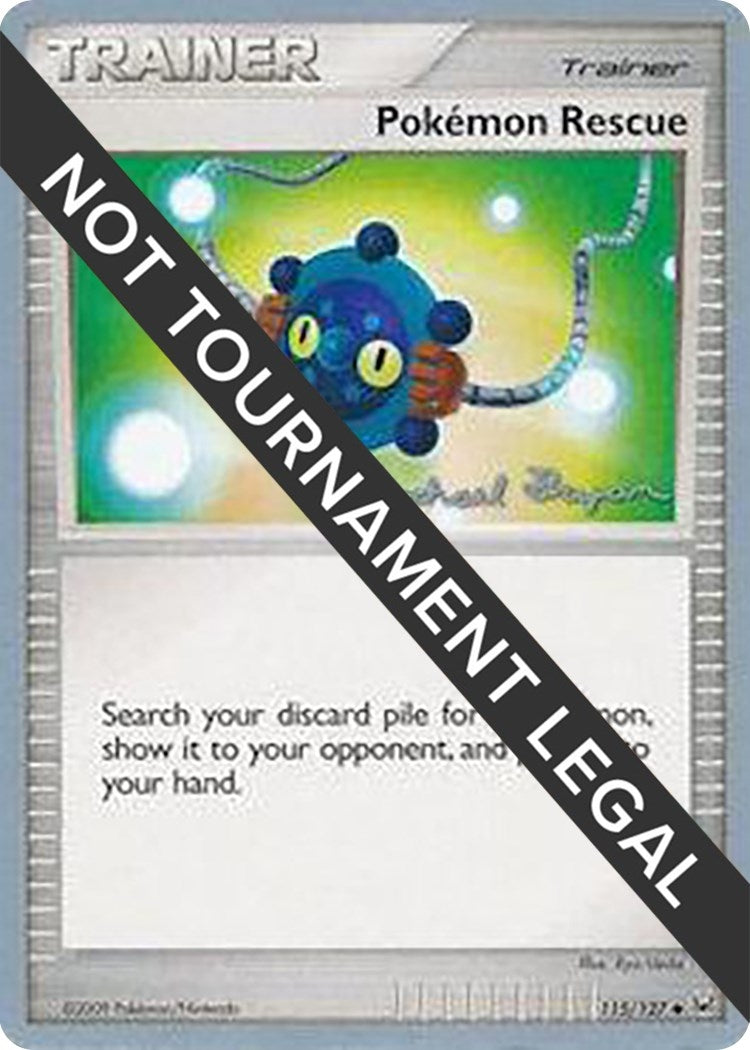 Image for Pokemon Rescue - 2010 (Mychael Bryan) (115/127) (World Championship Decks) - Pokemon