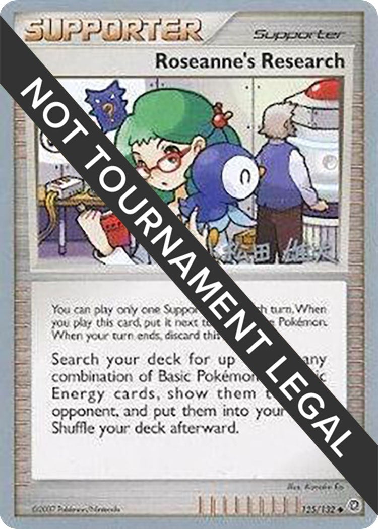 Image for Roseanne's Research - 2010 (Yuta Komatsuda) (125/132) (World Championship Decks) - Pokemon