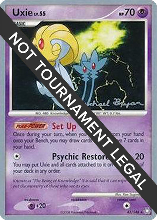Image for Uxie - 2010 (Mychael Bryan) (43/146) (World Championship Decks) - Pokemon
