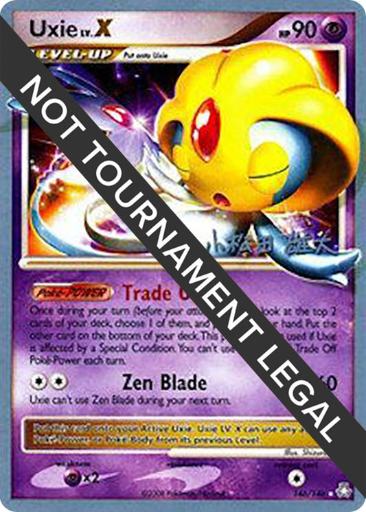 Image for Uxie LV.X - 2010 (Yuta Komatsuda) (146/146) (World Championship Decks) - Pokemon