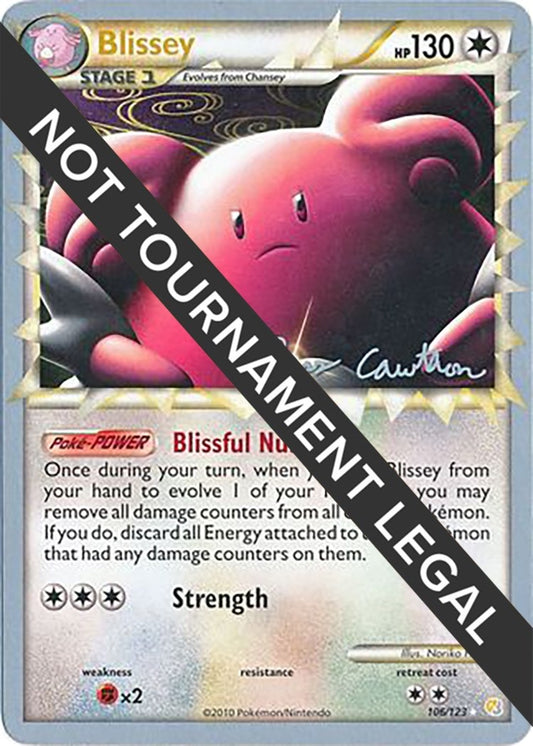 Image for Blissey - 2011 (Ross Cawthon) (106/123) (World Championship Decks) - Pokemon