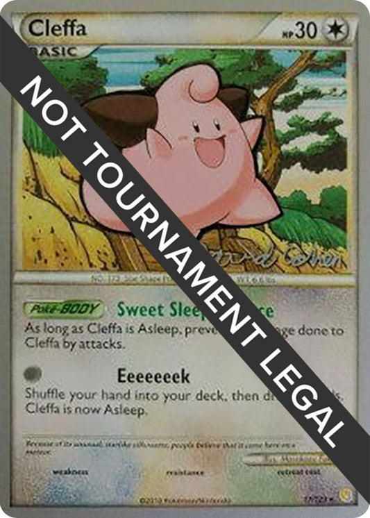 Image for Cleffa - 2011 (David Cohen) (17/123) (World Championship Decks) - Pokemon