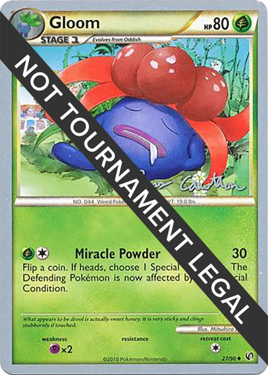 Image for Gloom - 2011 (Ross Cawthon) (27/90) (World Championship Decks) - Pokemon
