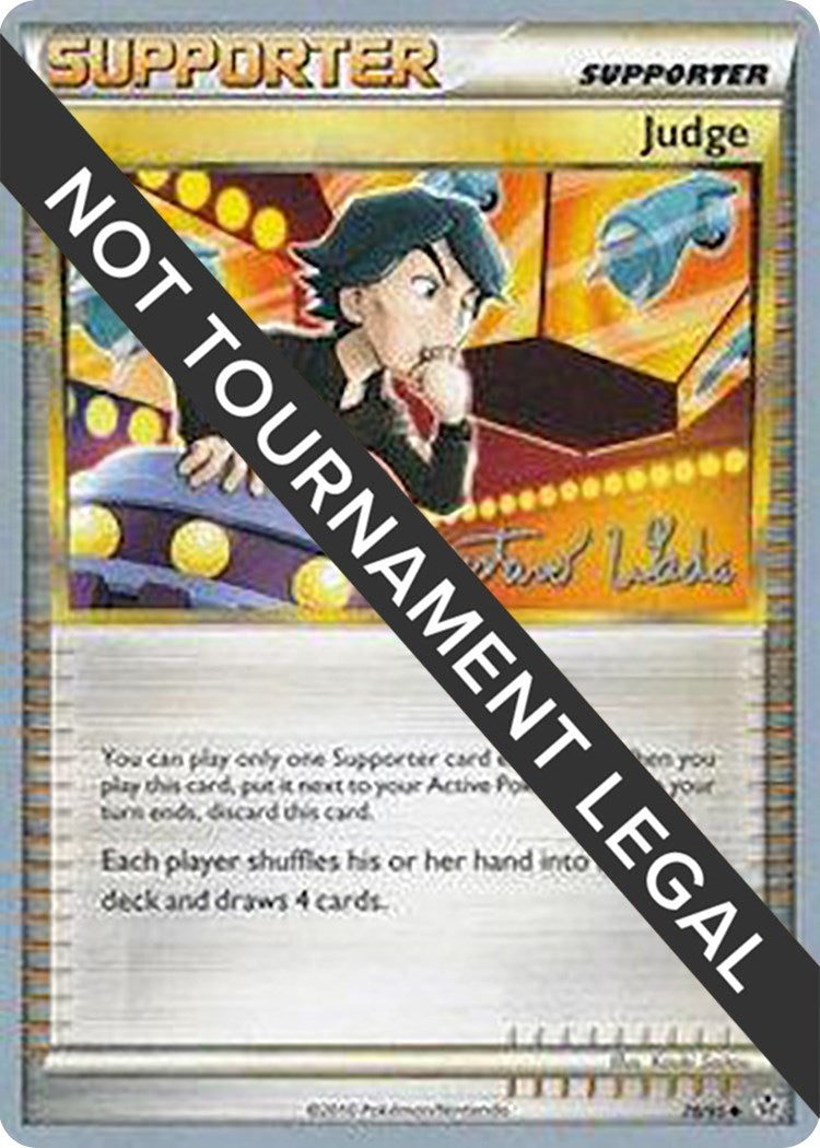 Image for Judge - 2011 (Gustavo Wada) (78/95) (World Championship Decks) - Pokemon