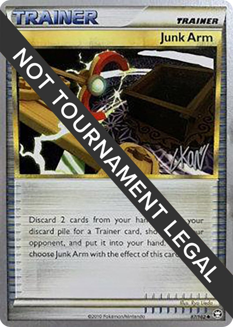 Image for Junk Arm - 2011 (Christopher Kan) (87/102) (World Championship Decks) - Pokemon