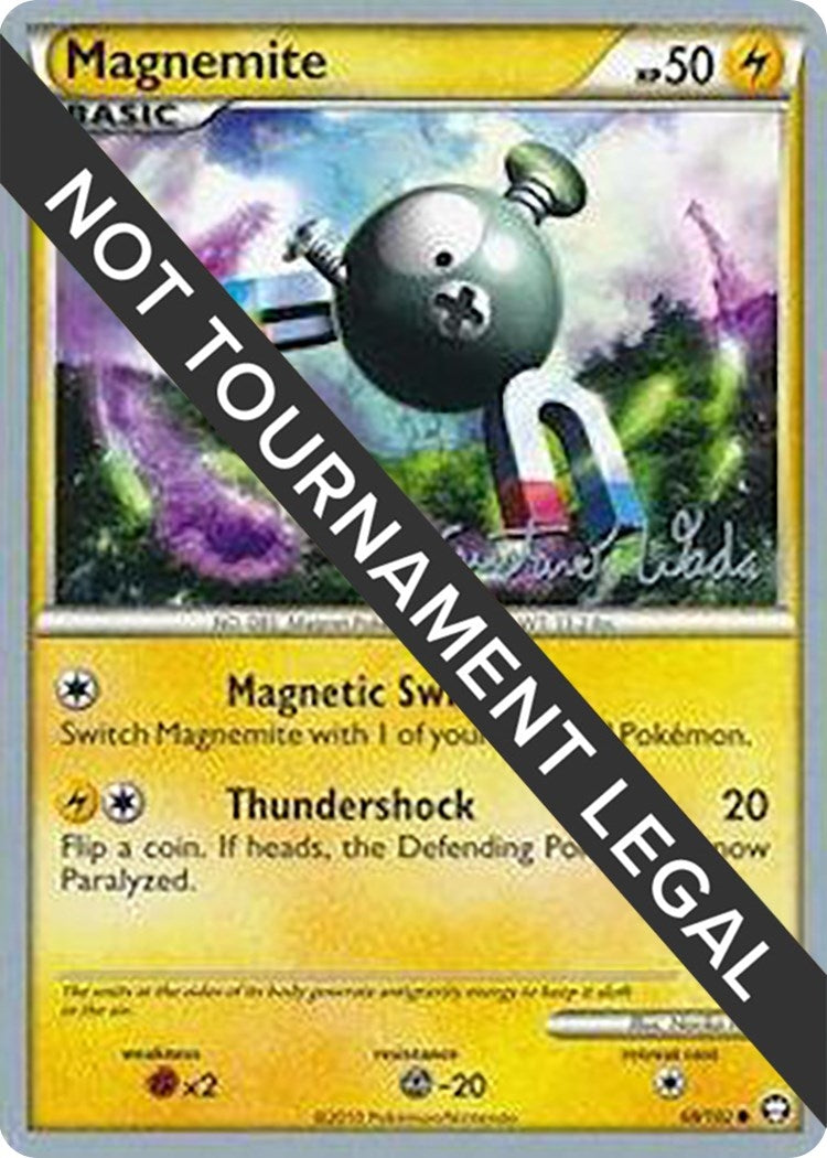 Image for Magnemite - 2011 (Gustavo Wada) (68/102) (World Championship Decks) - Pokemon