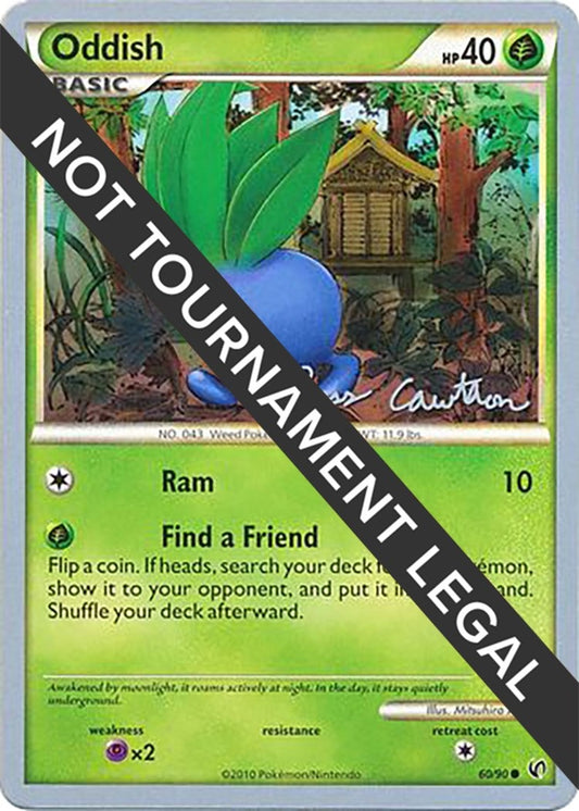 Image for Oddish - 2011 (Ross Cawthon) (60/90) (World Championship Decks) - Pokemon