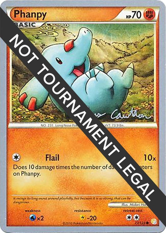 Image for Phanpy - 2011 (Ross Cawthon) (77/123) (World Championship Decks) - Pokemon
