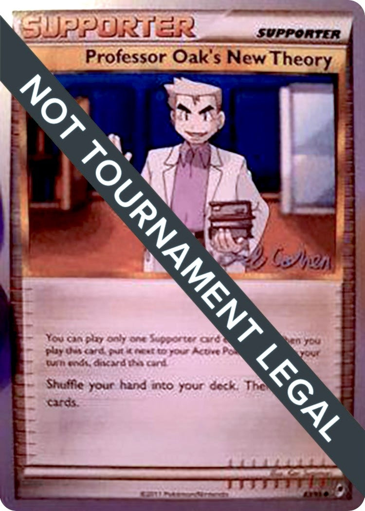 Image for Professor Oak's New Theory - 2011 (David Cohen) (83/95) (World Championship Decks) - Pokemon