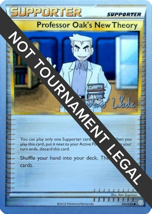 Image for Professor Oak's New Theory - 2011 (Gustavo Wada) (101/123) (World Championship Decks) - Pokemon