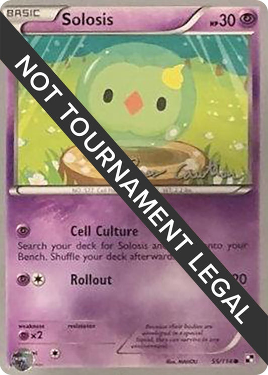Image for Solosis - 2011 (Ross Cawthon) (55/114) (World Championship Decks) - Pokemon