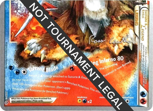 Image for Suicune & Entei Legend LEGEND (95) - 2011 (Ross Cawthon) (95/95) (World Championship Decks) - Pokemon