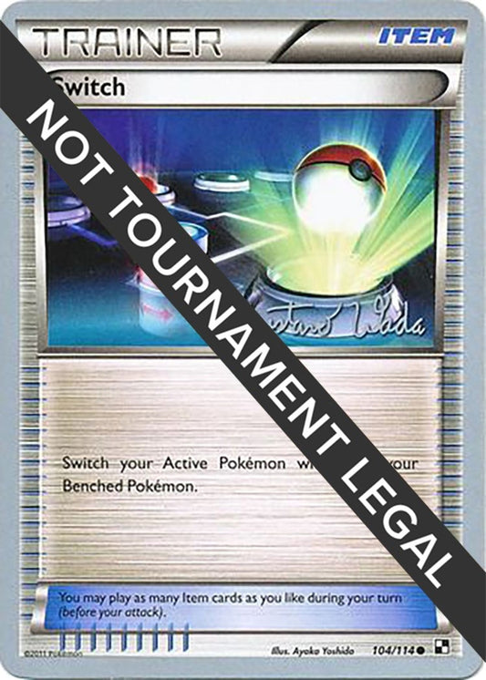 Image for Switch - 2011 (Gustavo Wada) (104/114) (World Championship Decks) - Pokemon