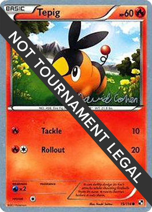 Image for Tepig - 2011 (David Cohen) (15/114) (World Championship Decks) - Pokemon