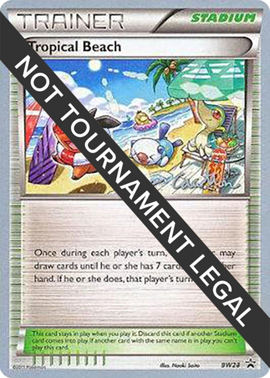 Image for Tropical Beach - 2011 (Ross Cawthon) (BW28) (World Championship Decks) - Pokemon