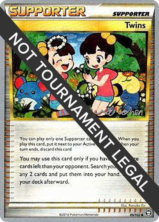 Image for Twins - 2011 (David Cohen) (89/102) (World Championship Decks) - Pokemon
