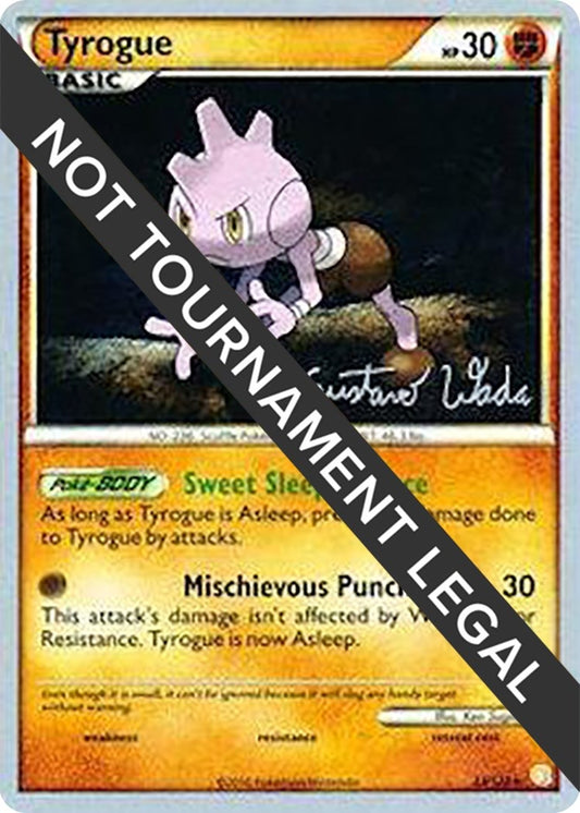 Image for Tyrogue - 2011 (Gustavo Wada) (33/123) (World Championship Decks) - Pokemon