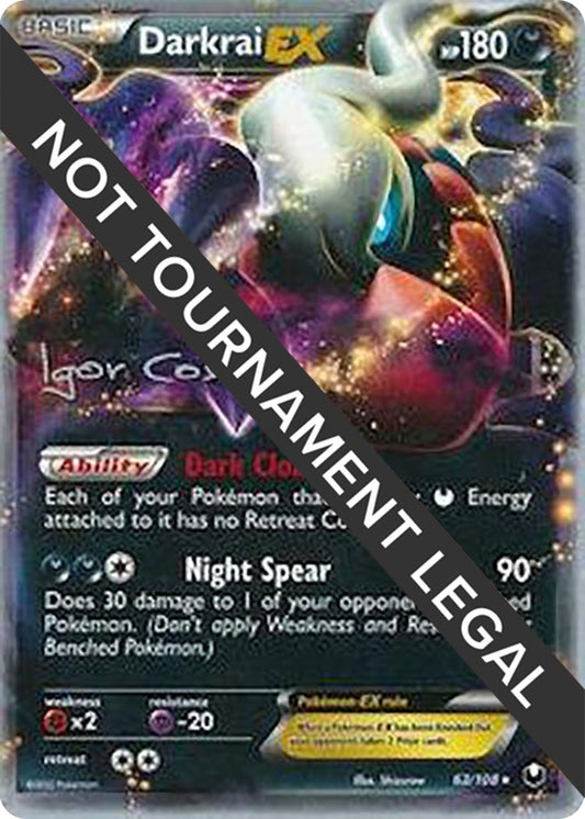 Image for Darkrai EX - 2012 (Igor Costa) (63/108) (World Championship Decks) - Pokemon