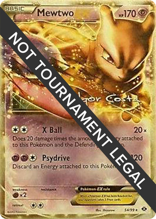 Image for Mewtwo EX - 2012 (Igor Costa) (54/99) (World Championship Decks) - Pokemon