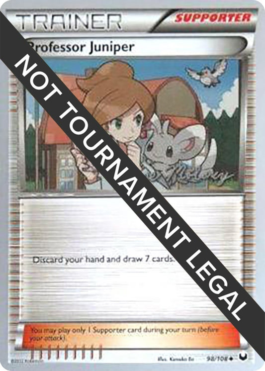 Image for Professor Juniper - 2012 (Chase Moloney) (98/108) (World Championship Decks) - Pokemon